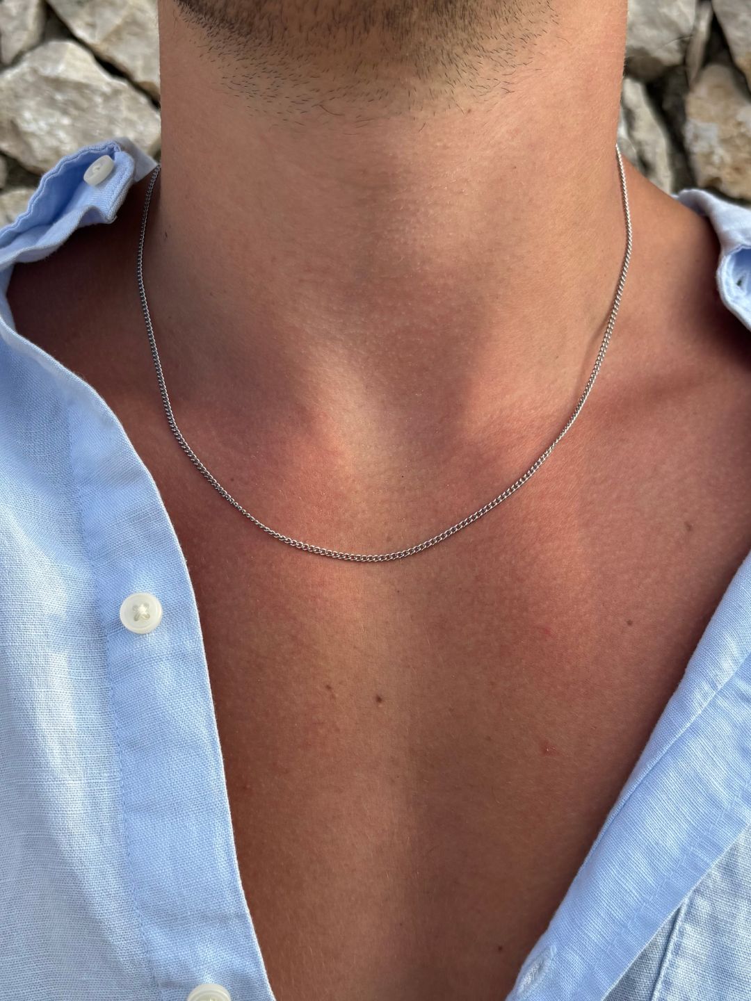 CORRENTE CUBAN 1,8MM | Prata