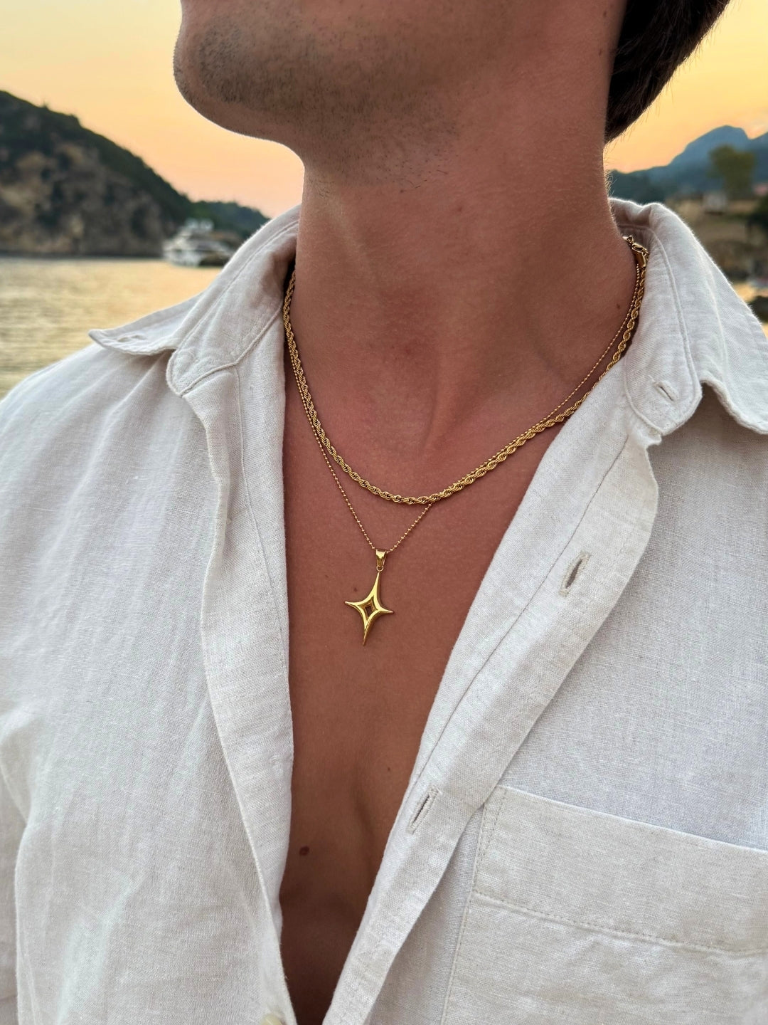 CORRENTE ASTRA | Ouro 18K