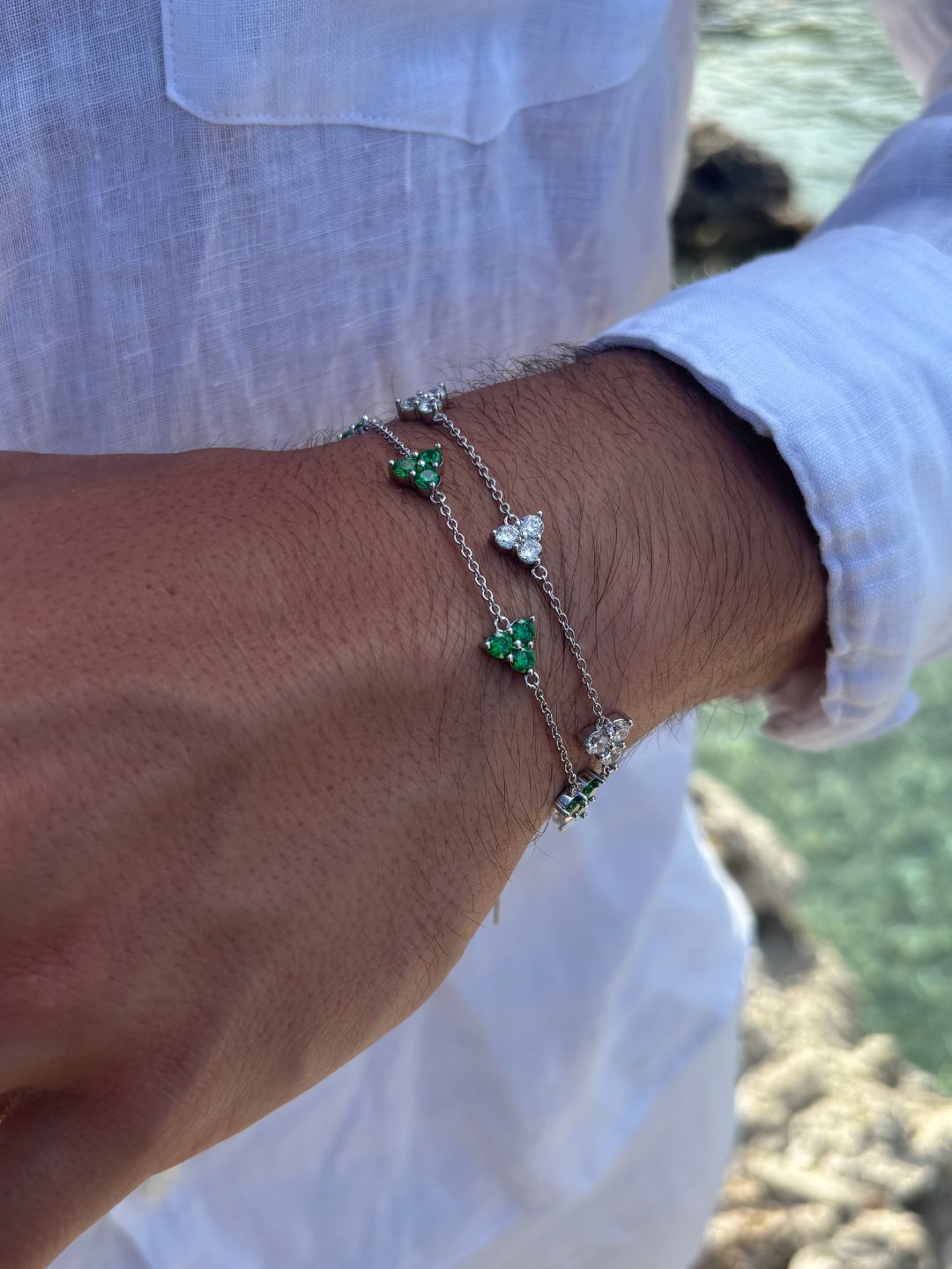 PULSEIRA GREEN CLOVER | Prata