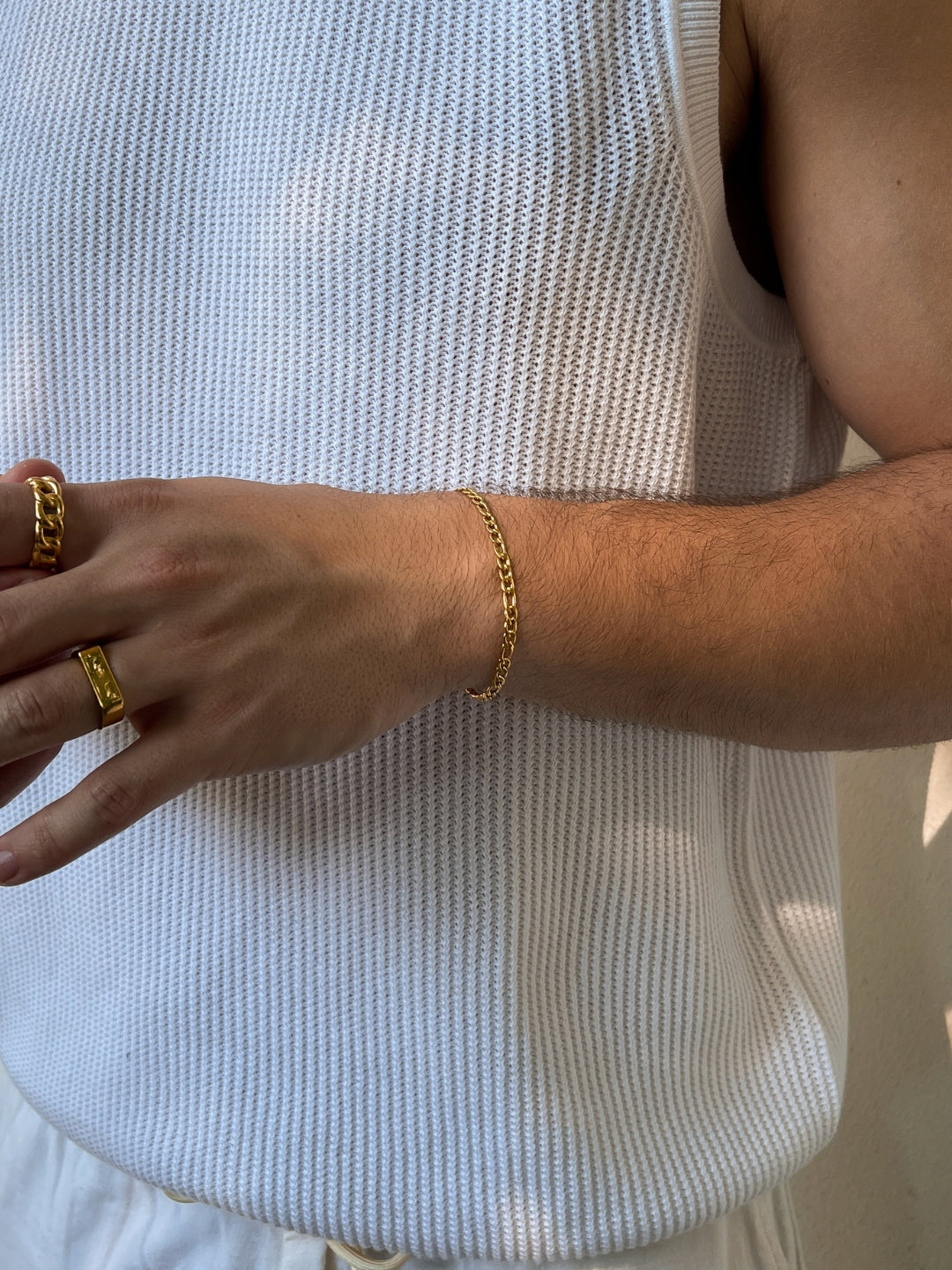 PULSEIRA FIGARO 3MM | Ouro 18K