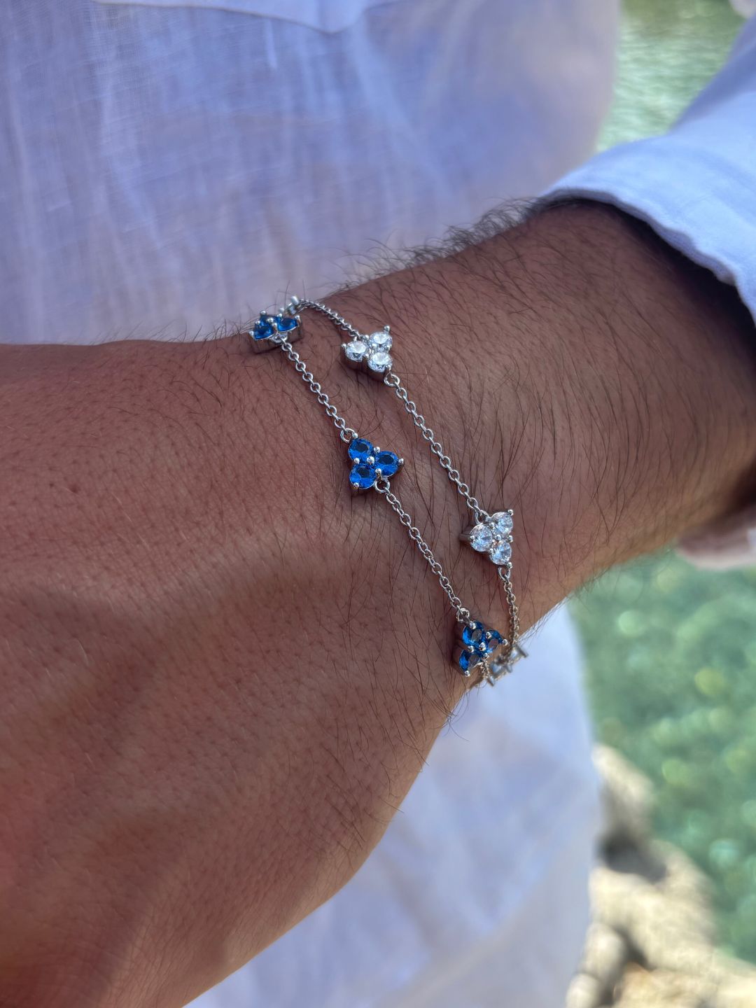 PULSEIRA OCEAN CLOVER | Prata