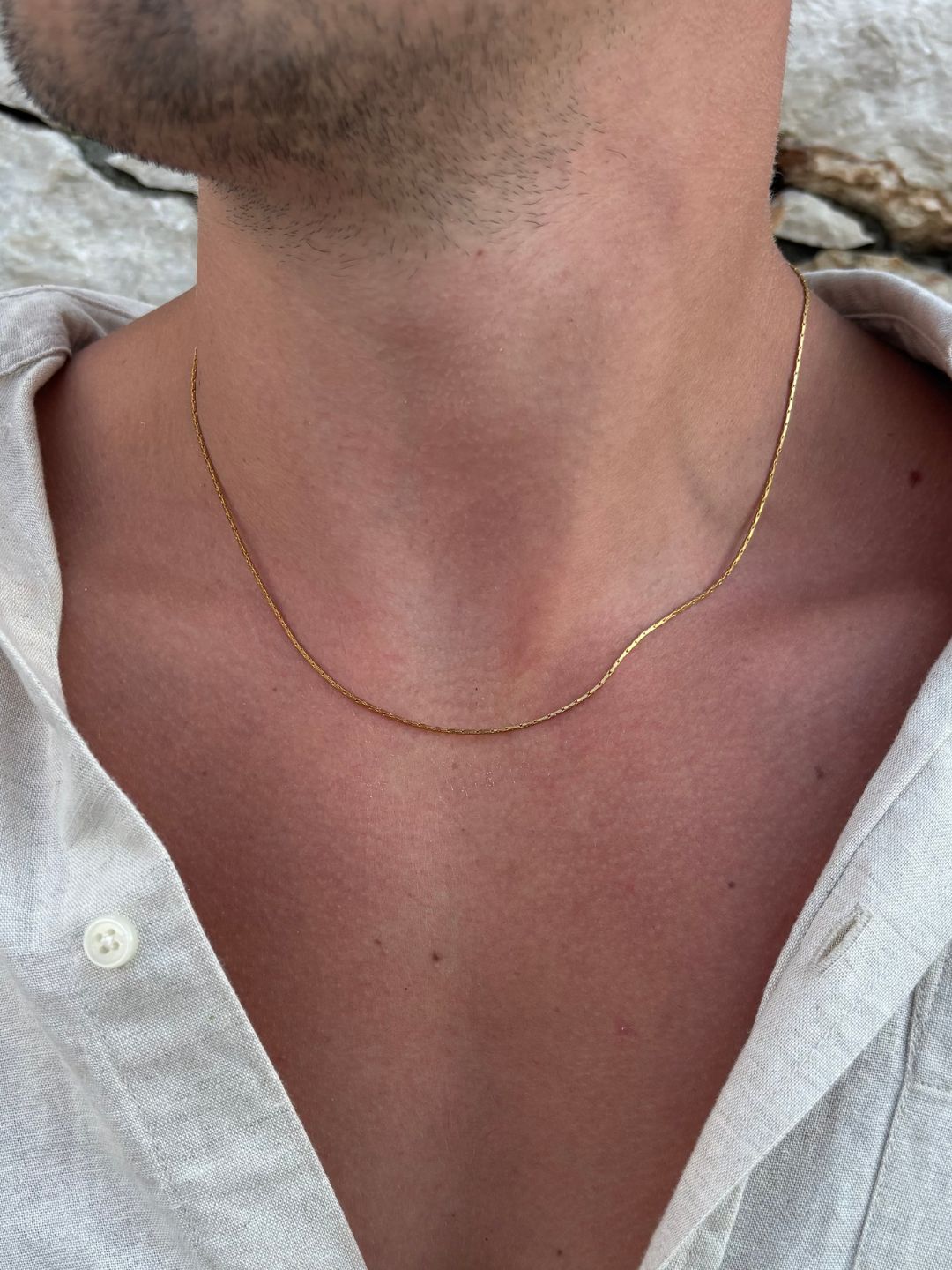 CORRENTE WIRE | Ouro 18K