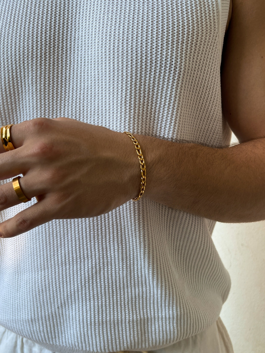 PULSEIRA FIGARO 5MM | Ouro 18K