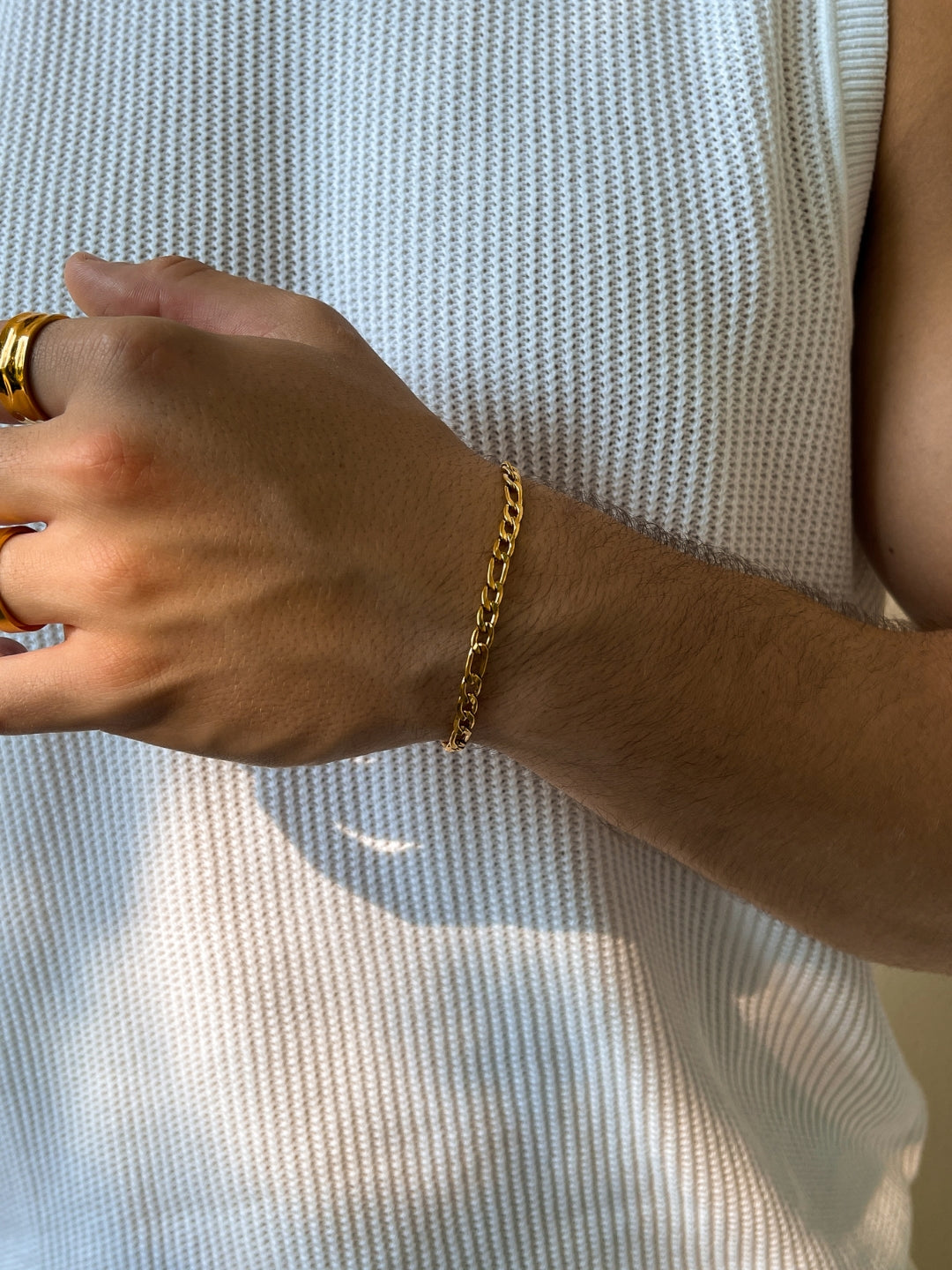 PULSEIRA FIGARO 5MM | Ouro 18K