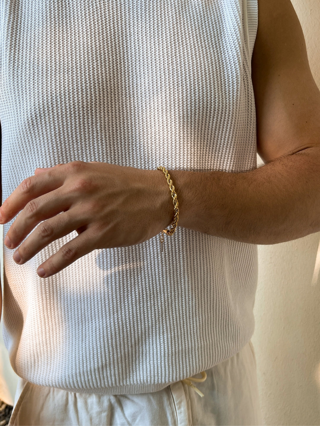 PULSEIRA ROPE 5MM | Ouro 18K