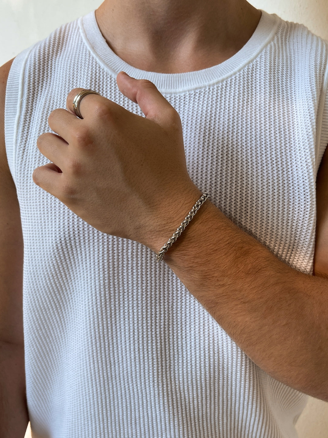 PULSEIRA WHEAT 5MM | Prata