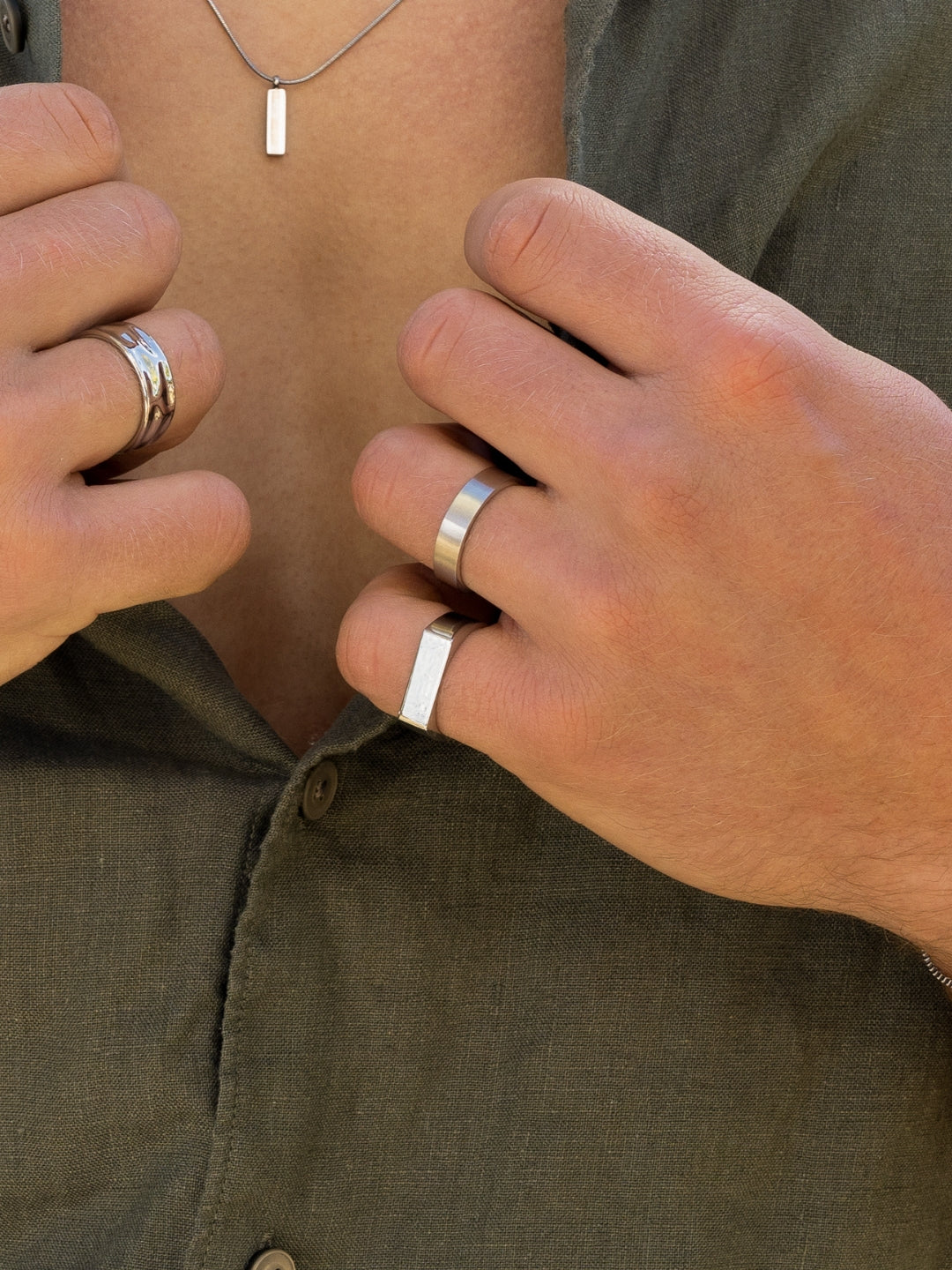 ANEL TROPEZ TAMANHO ÚNICO | Prata