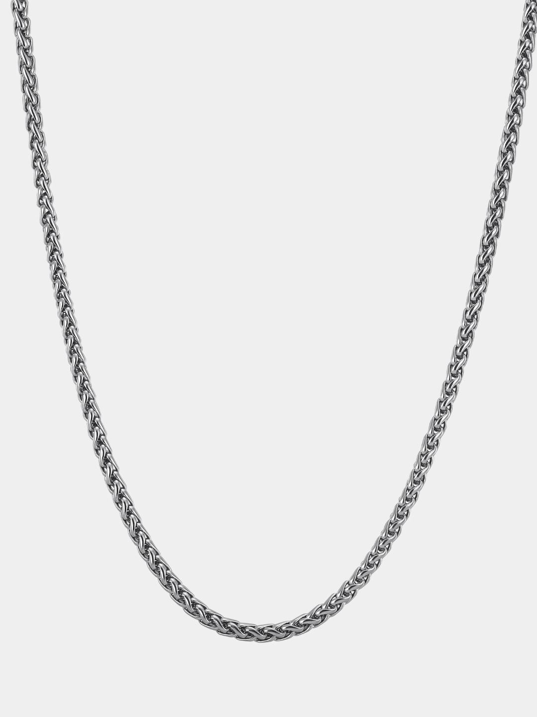 CORRENTE WHEAT 3MM | Prata