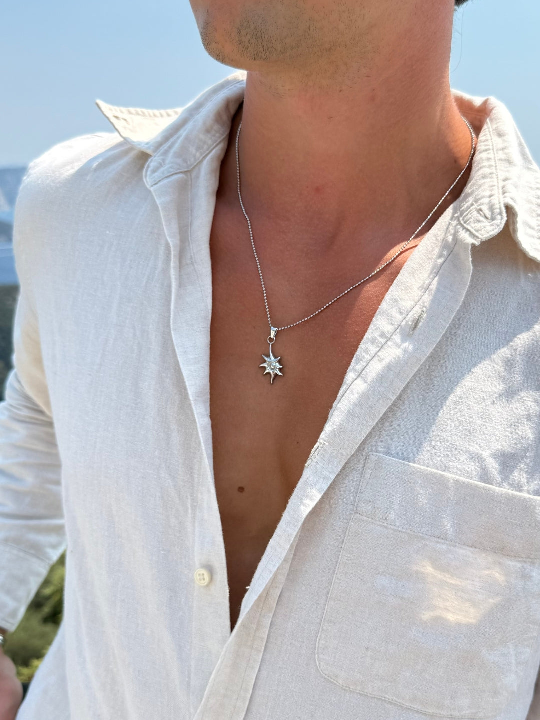 CONJUNTO DE CORRENTES GALAXY | Prata