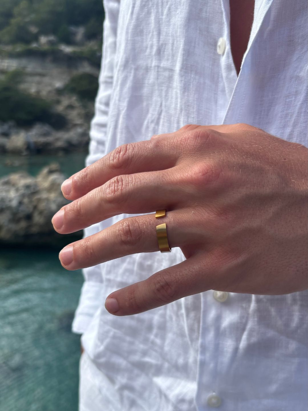 ANEL TAMANHO ÚNICO | Ouro 18K