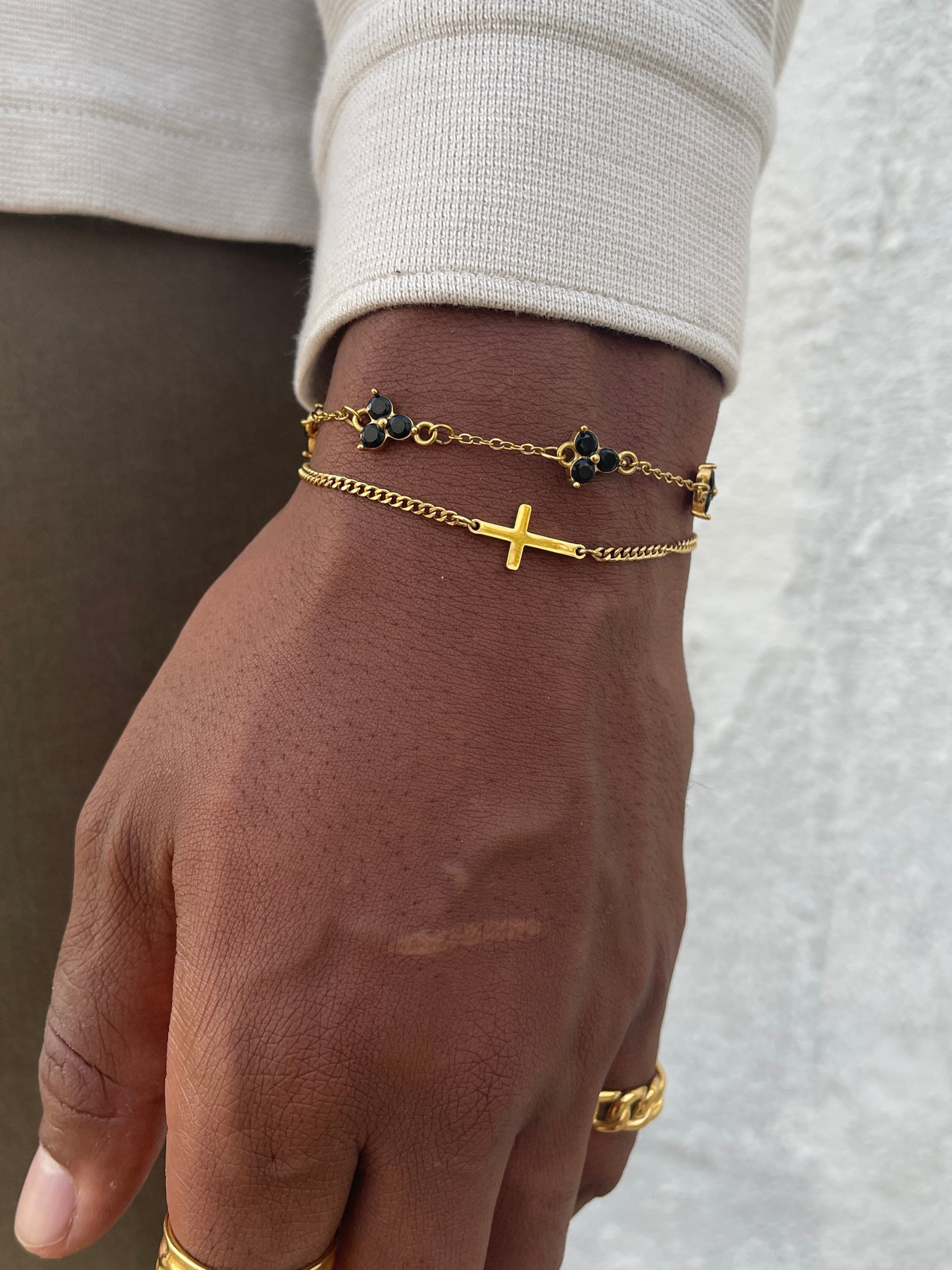 PULSEIRA CROSS | Ouro 18K