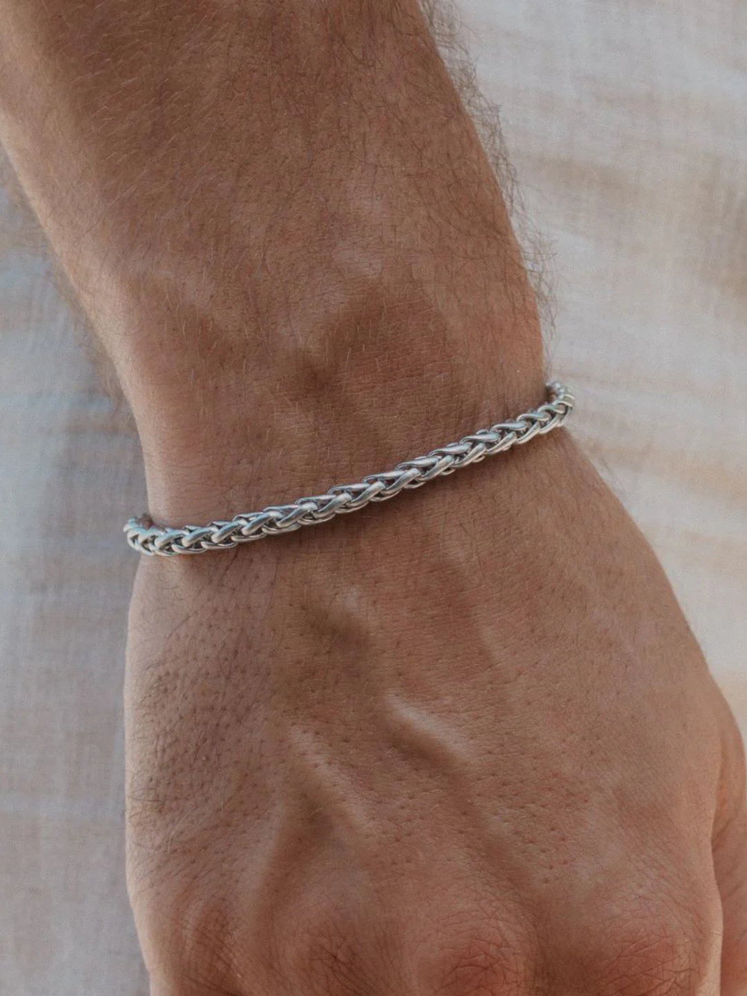 PULSEIRA WHEAT 3MM | Prata