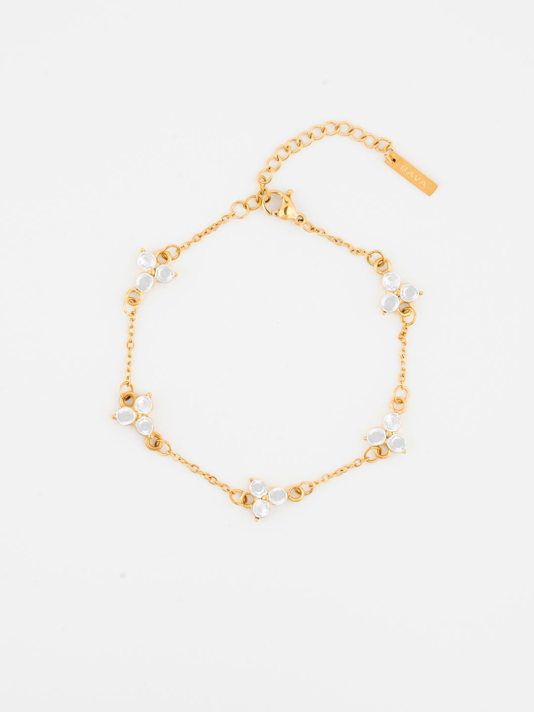 PULSEIRA WHITE CLOVER | Ouro 18K