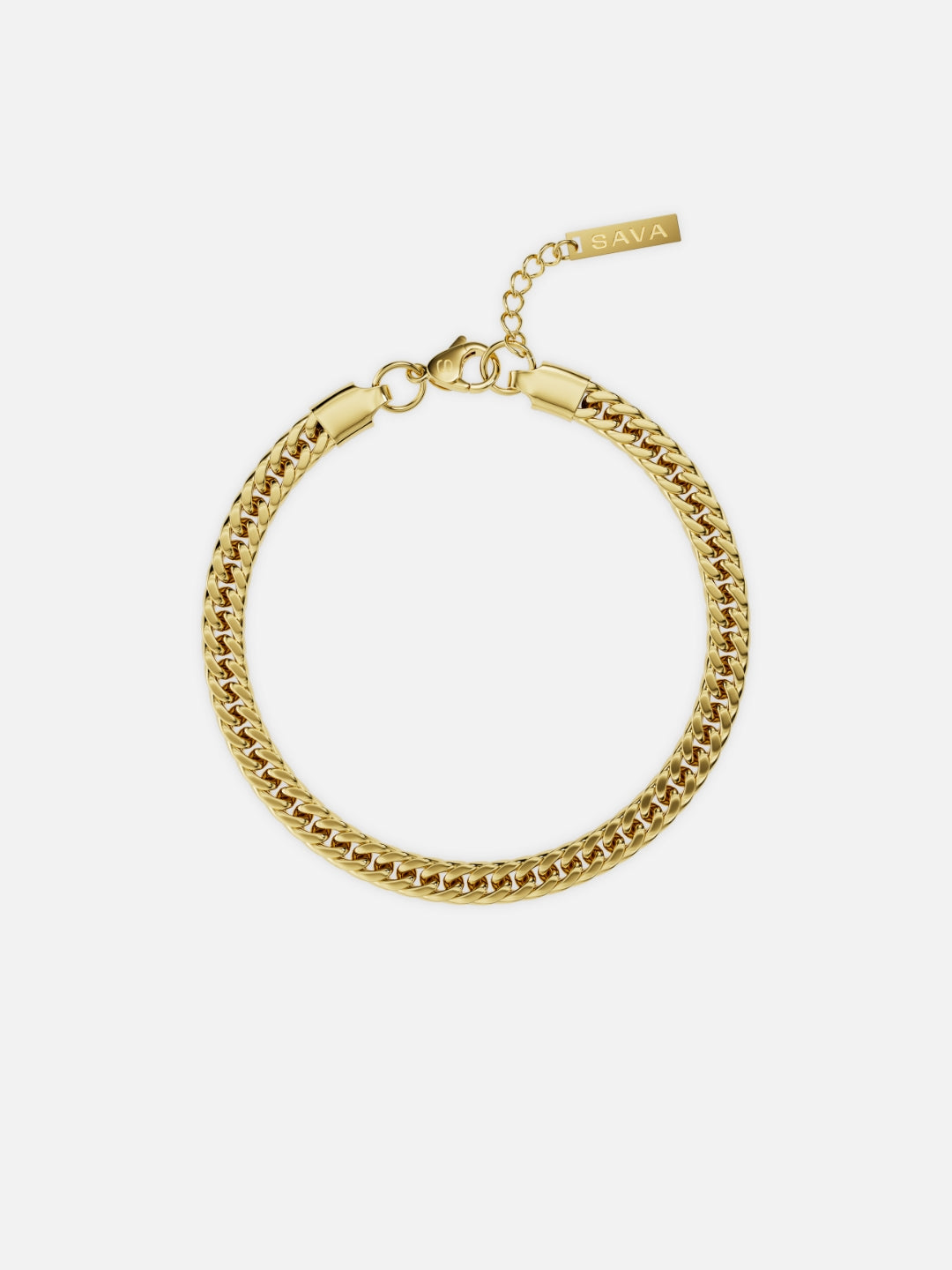 PULSEIRA CUBAN 5MM | Ouro 18K
