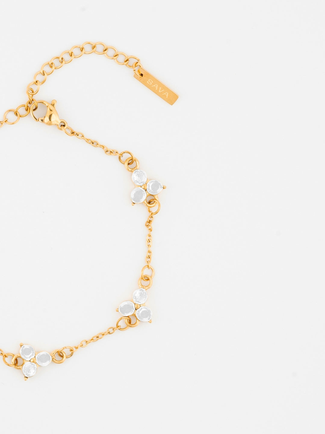 PULSEIRA WHITE CLOVER | Ouro 18K