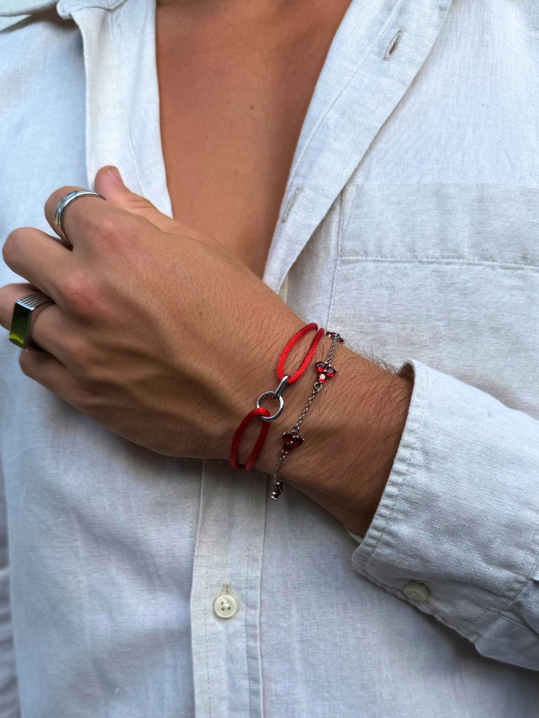 PULSEIRA RED UNITY | Prata