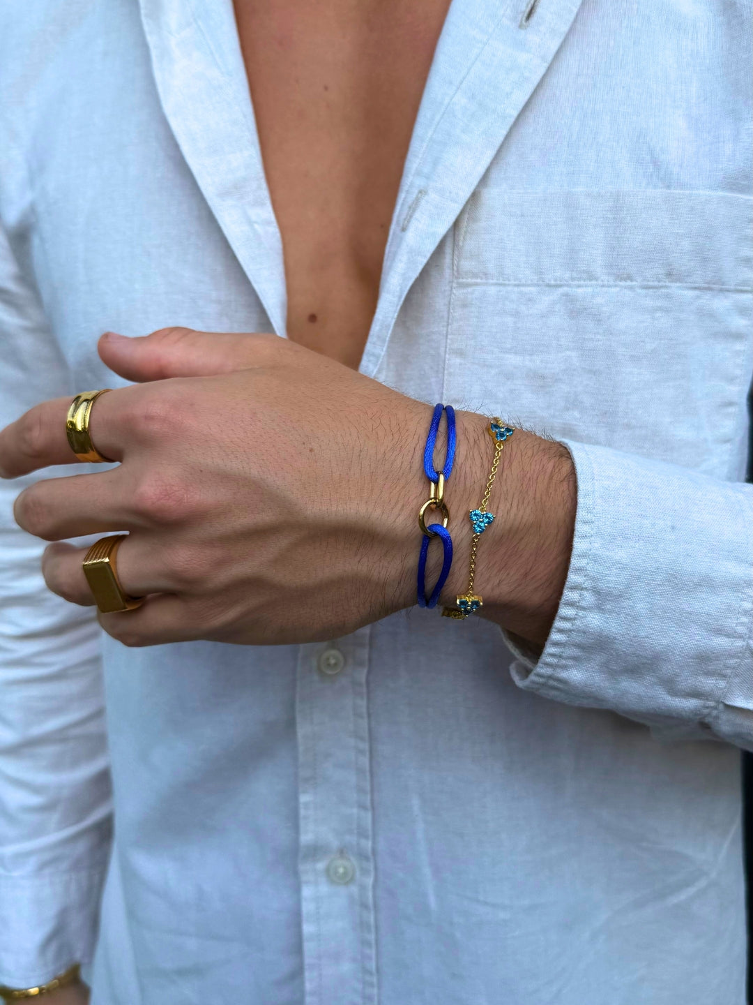 PULSEIRA OCEAN UNITY | Ouro 18K