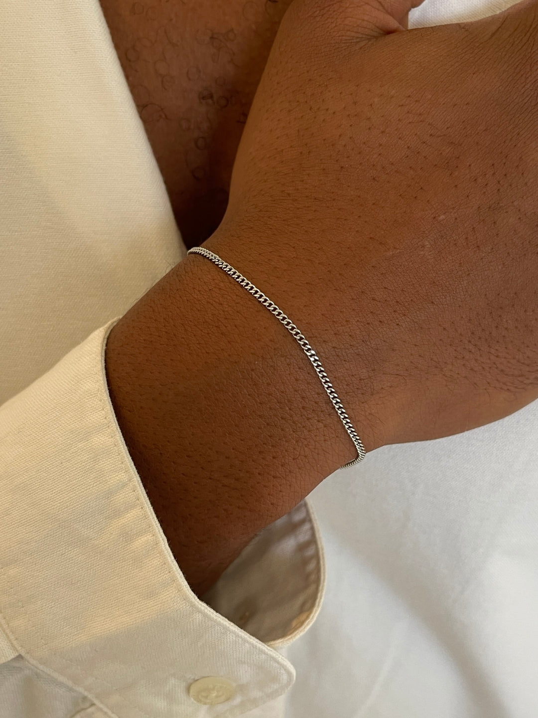 PULSEIRA CUBAN 1,8MM | Prata