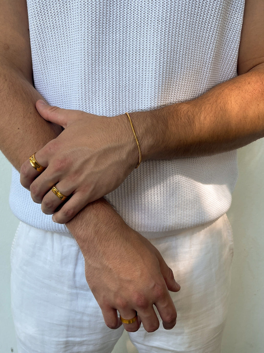 PULSEIRA SQUARE | Ouro 18K