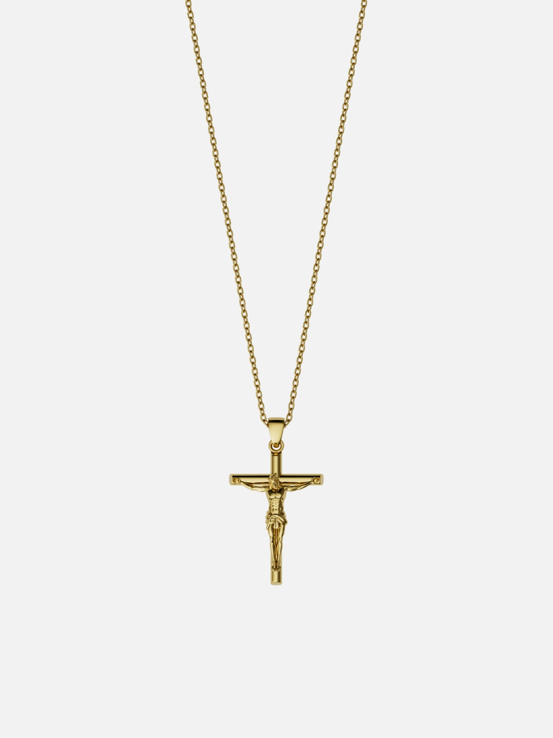 CORRENTE CRUCIFIX | Ouro 18K