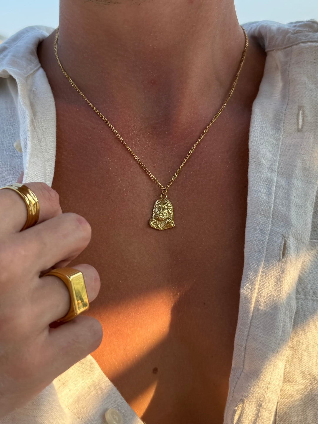 CONJUNTO CHRISTIAN | Ouro 18K