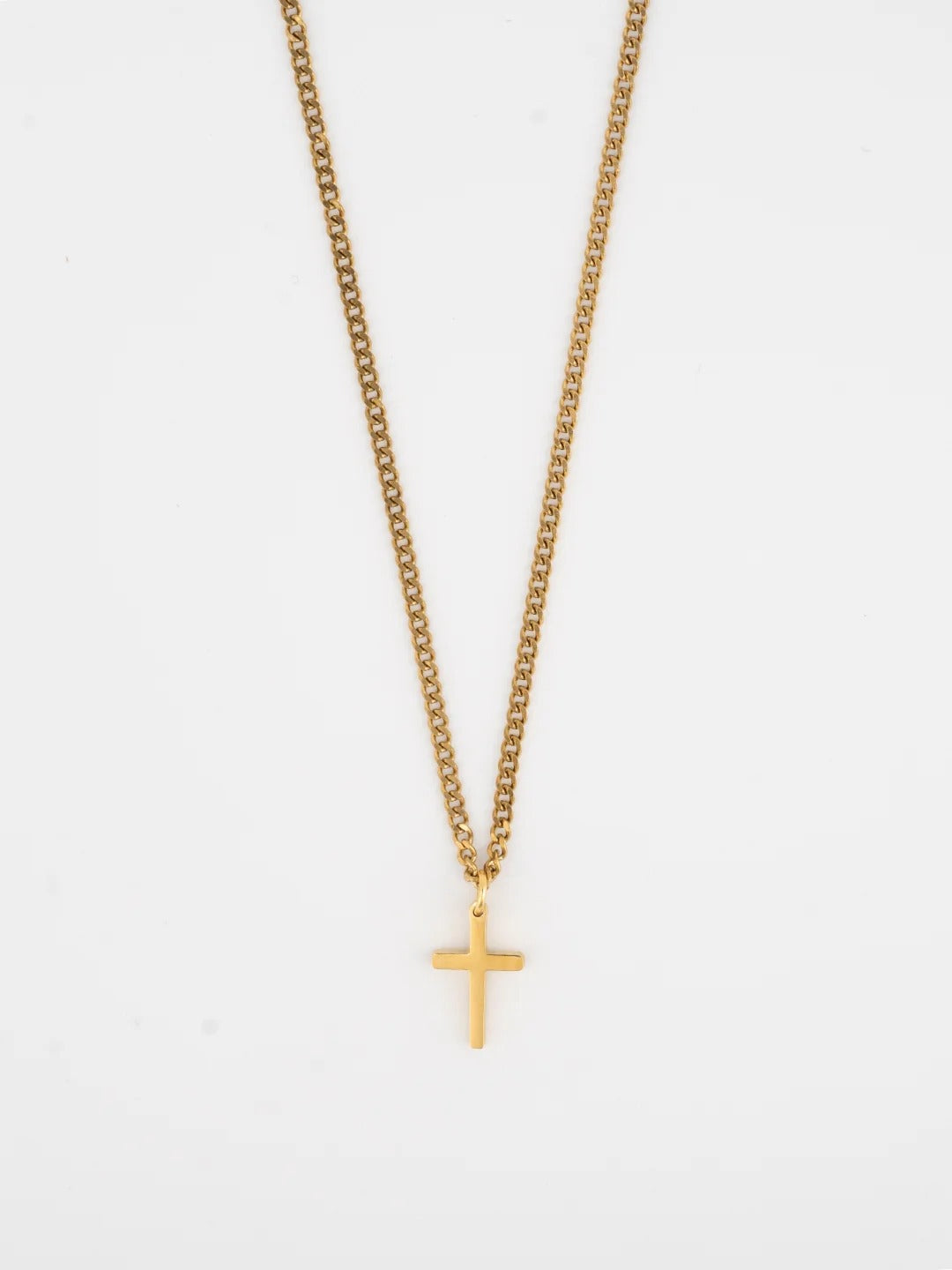 CORRENTE CROSS | Ouro 18K