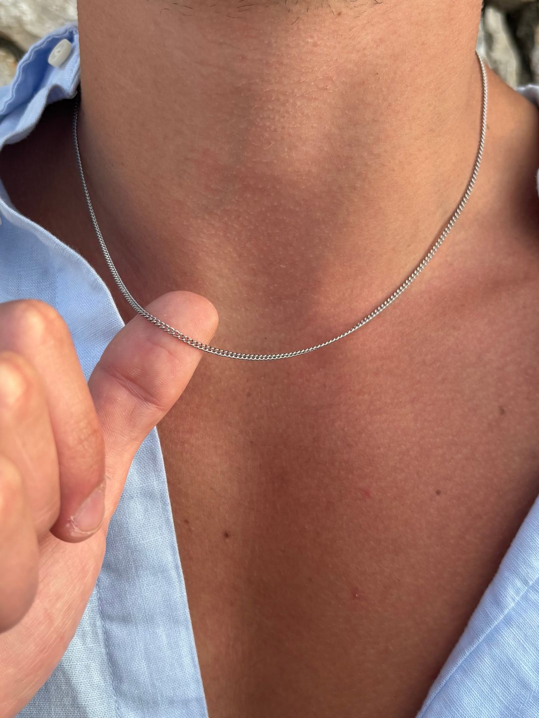 CORRENTE CUBAN 1,8MM | Prata