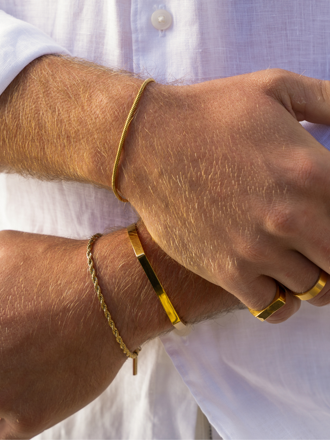 PULSEIRA TROPEZ TAMANHO ÚNICO | Ouro 18K