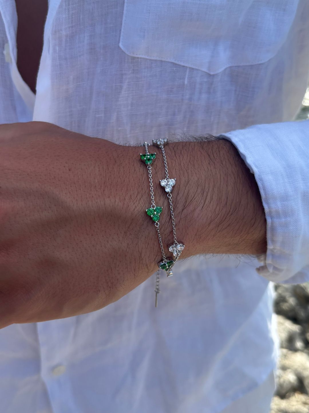 PULSEIRA GREEN CLOVER | Prata