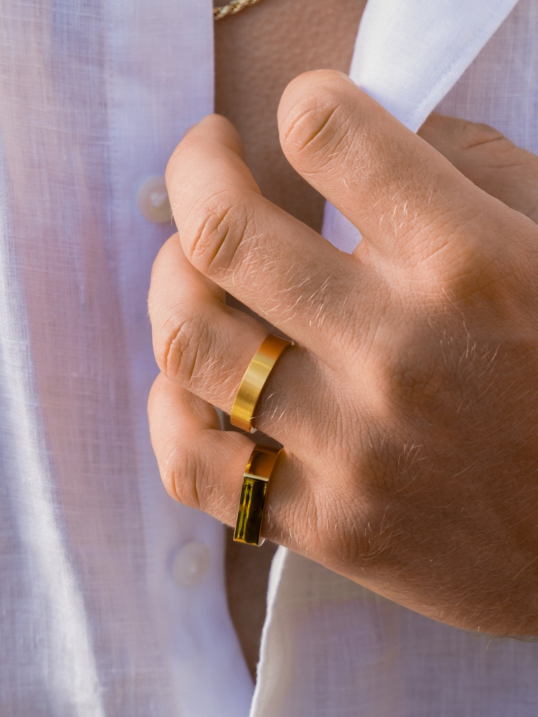 ANEL TAMANHO ÚNICO | Ouro 18K