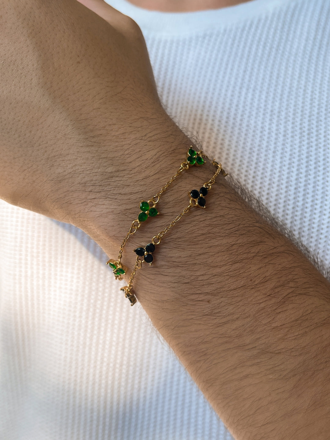 PULSEIRA MIDNIGHT CLOVER | Ouro 18K