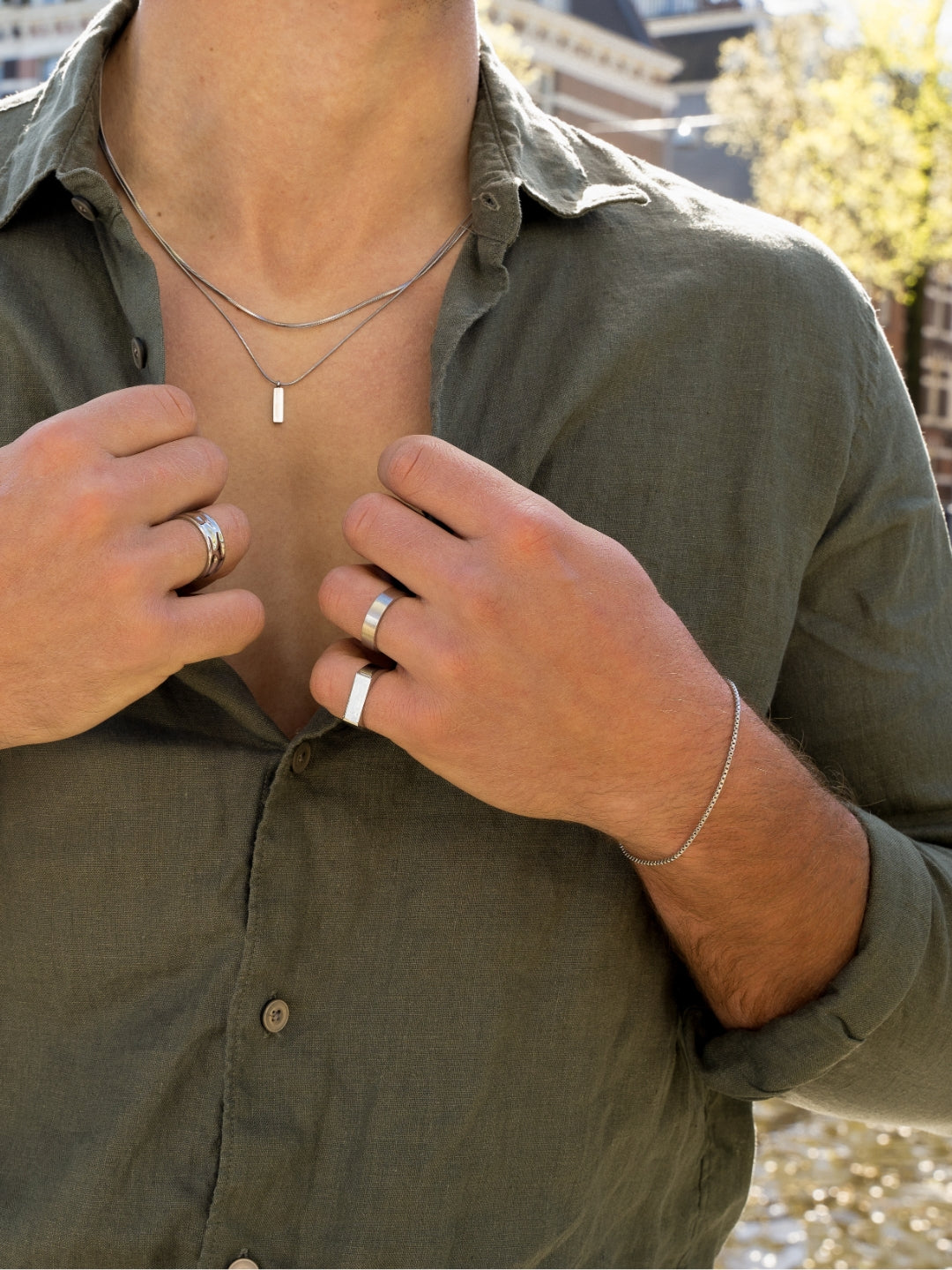 ANEL TROPEZ TAMANHO ÚNICO | Prata