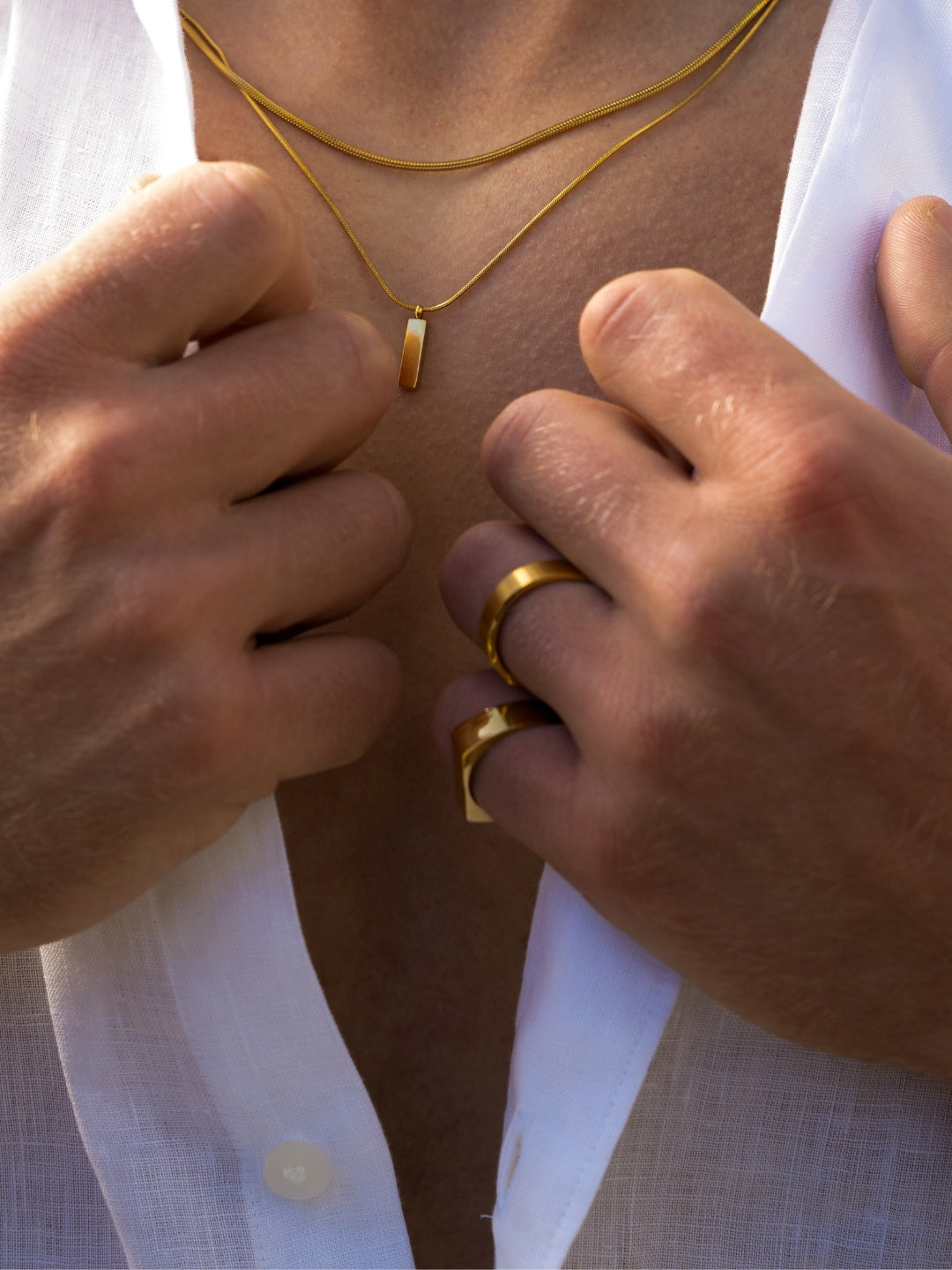 ANEL TROPEZ TAMANHO ÚNICO | Ouro 18K