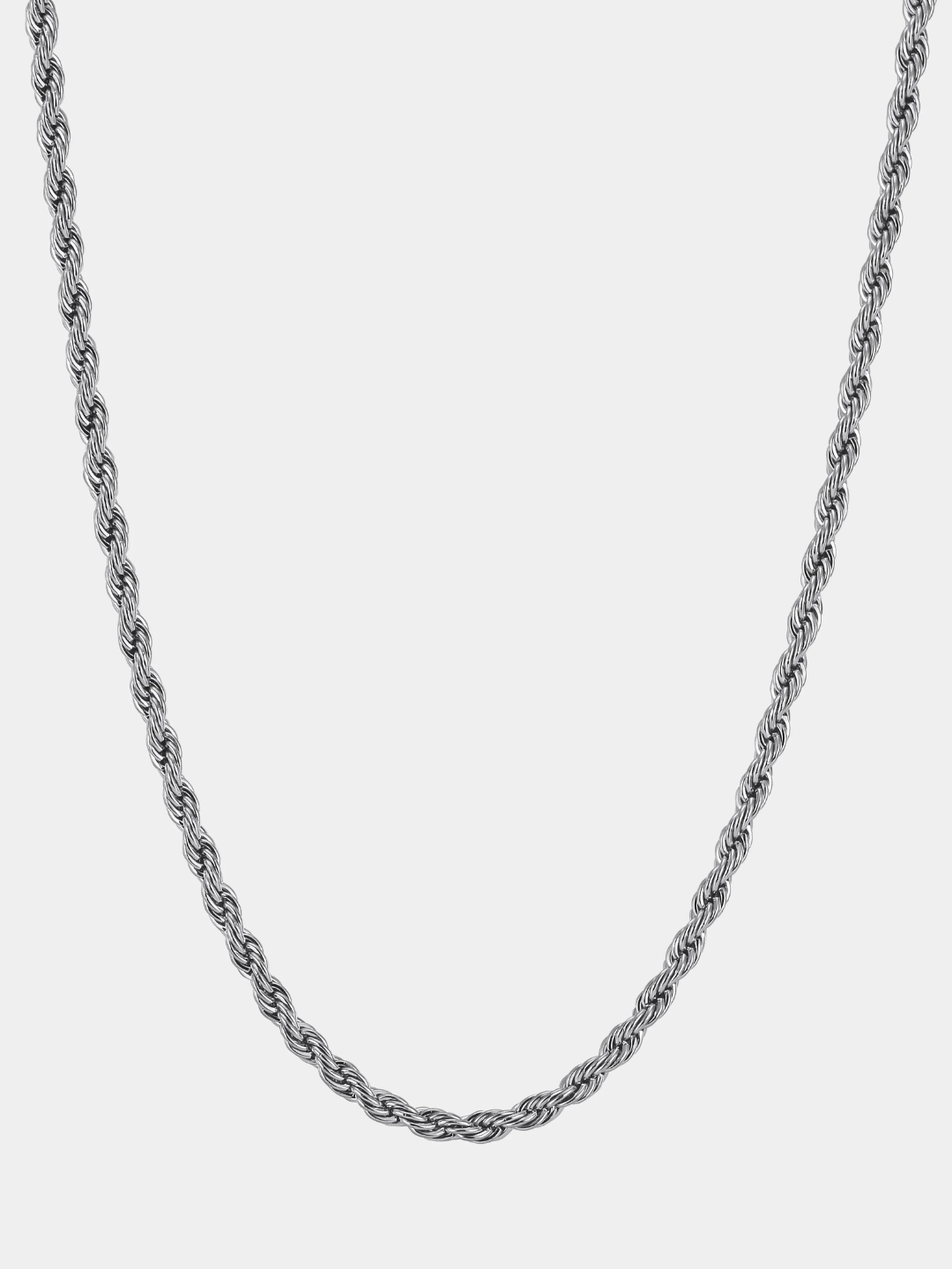 CORRENTE ROPE 3MM | Prata