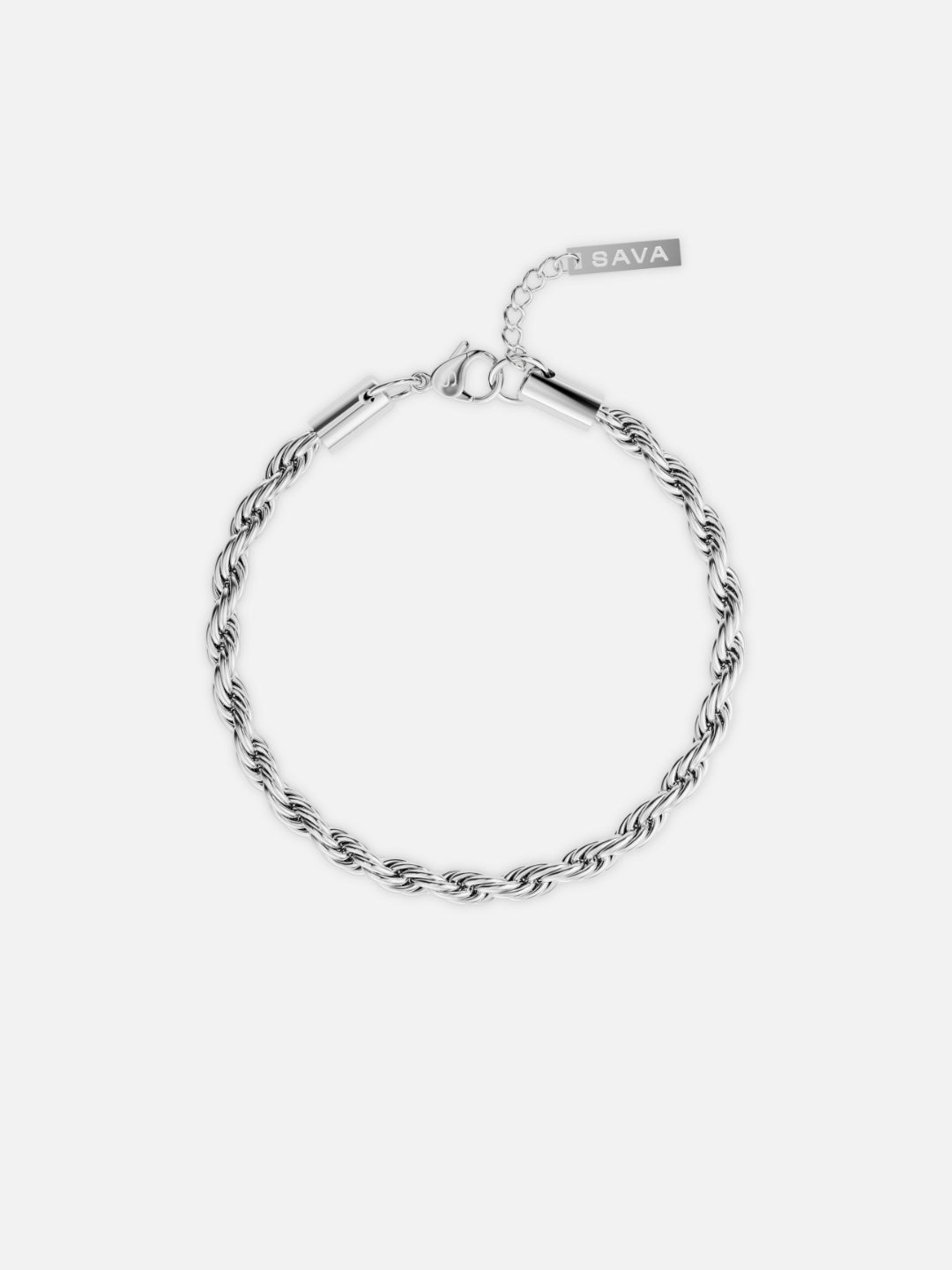 PULSEIRA ROPE 5MM | Prata