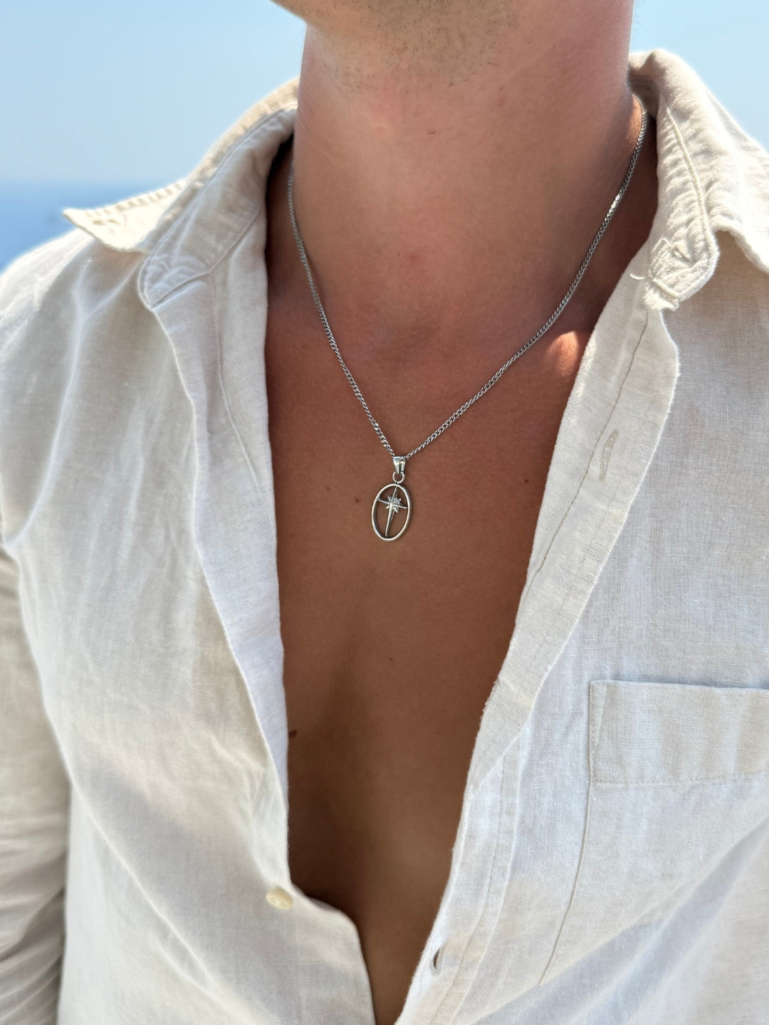 CONJUNTO DE CORRENTES GALAXY | Prata