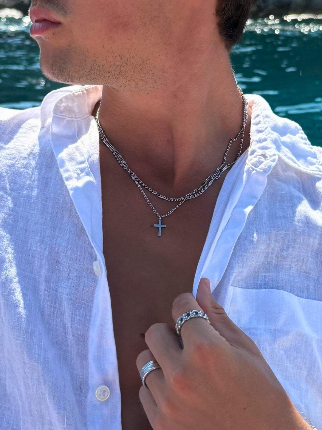 CORRENTE CUBANA 3MM | Prata