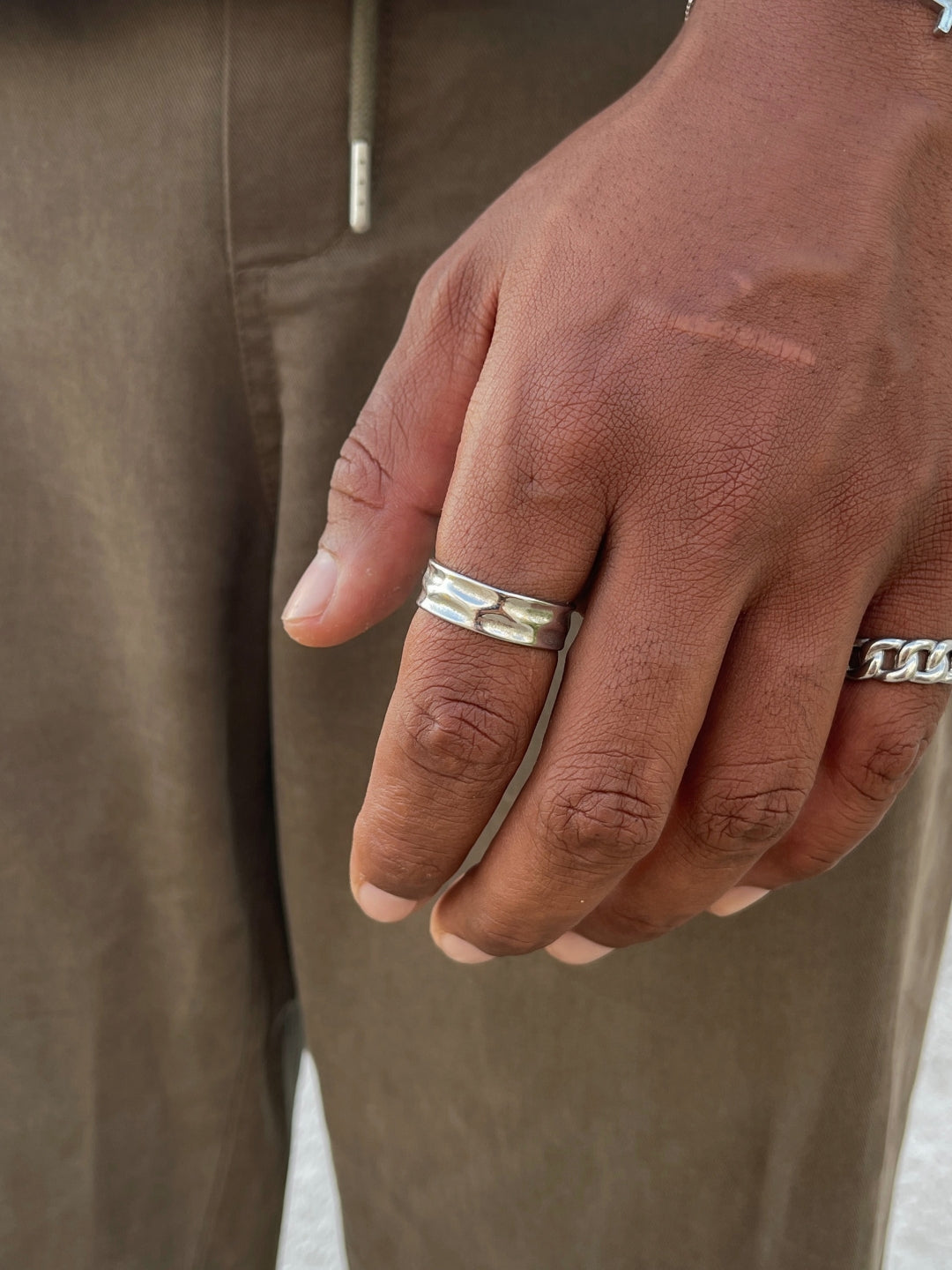 ANEL AMSTERDAM TAMANHO ÚNICO | Prata