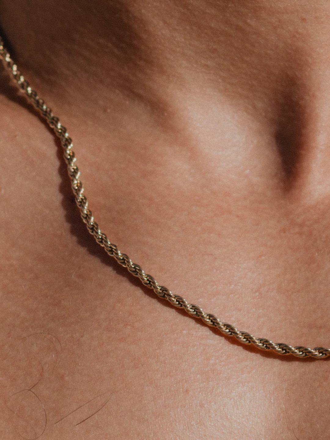 CORRENTE ROPE 3MM | Ouro 18K