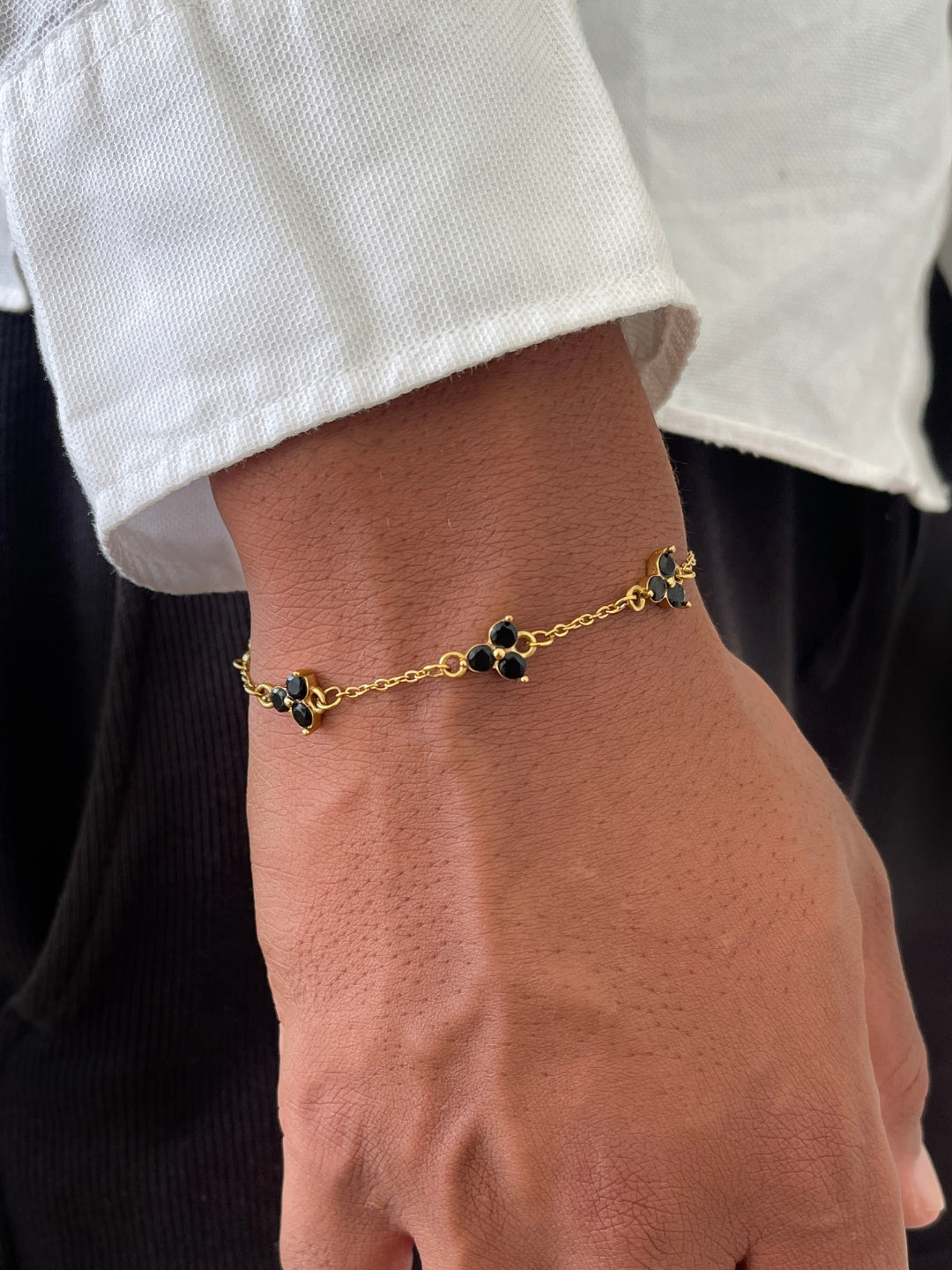 PULSEIRA MIDNIGHT CLOVER | Ouro 18K