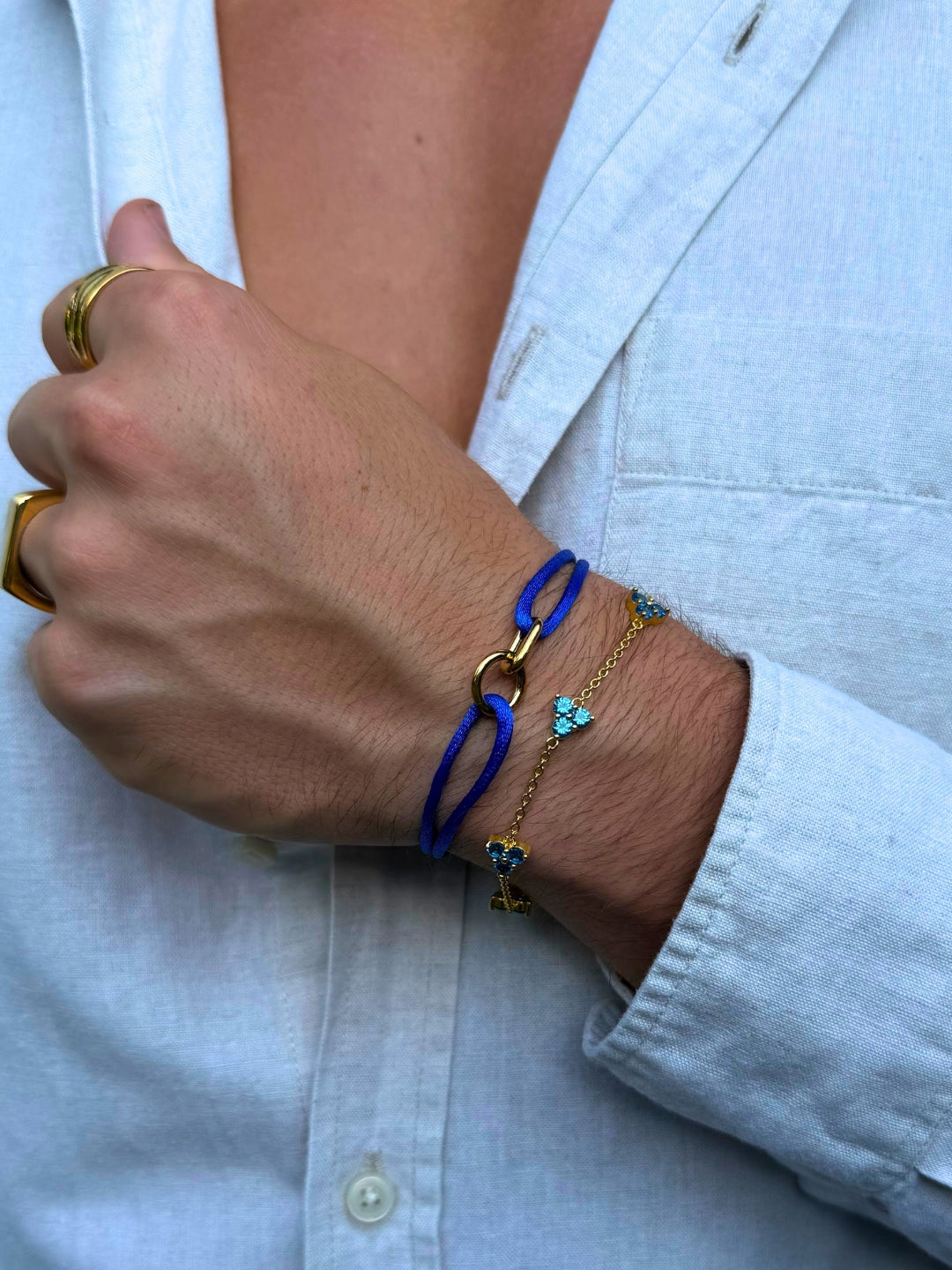 PULSEIRA OCEAN UNITY | Ouro 18K