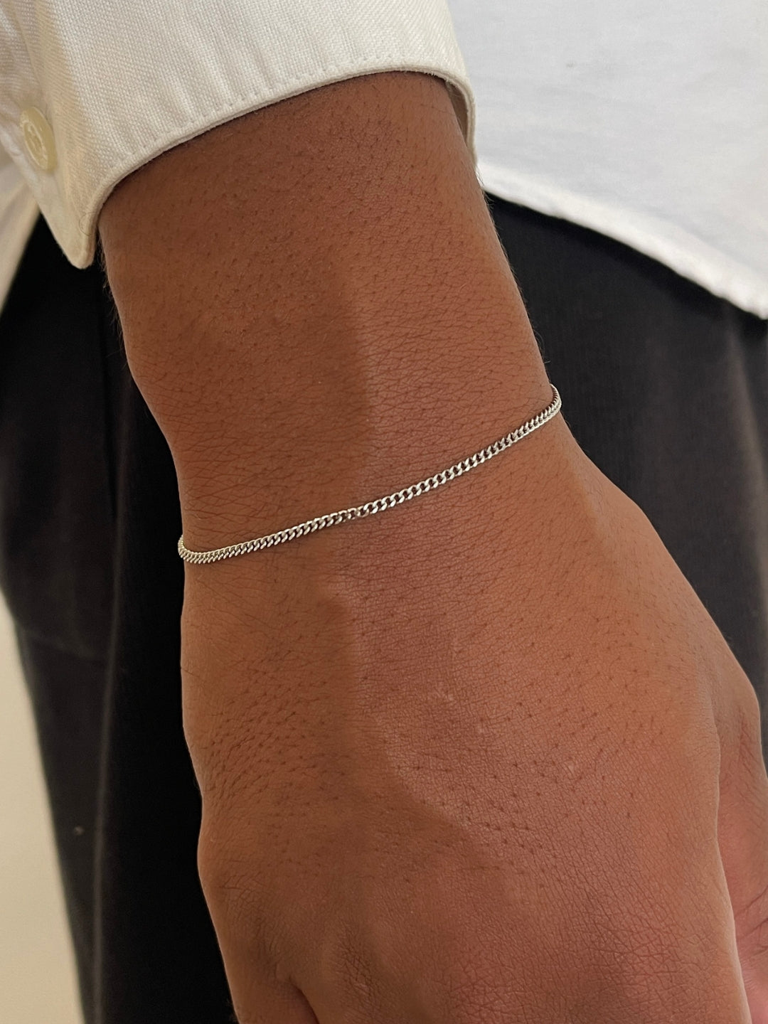 PULSEIRA CUBAN 1,8MM | Prata