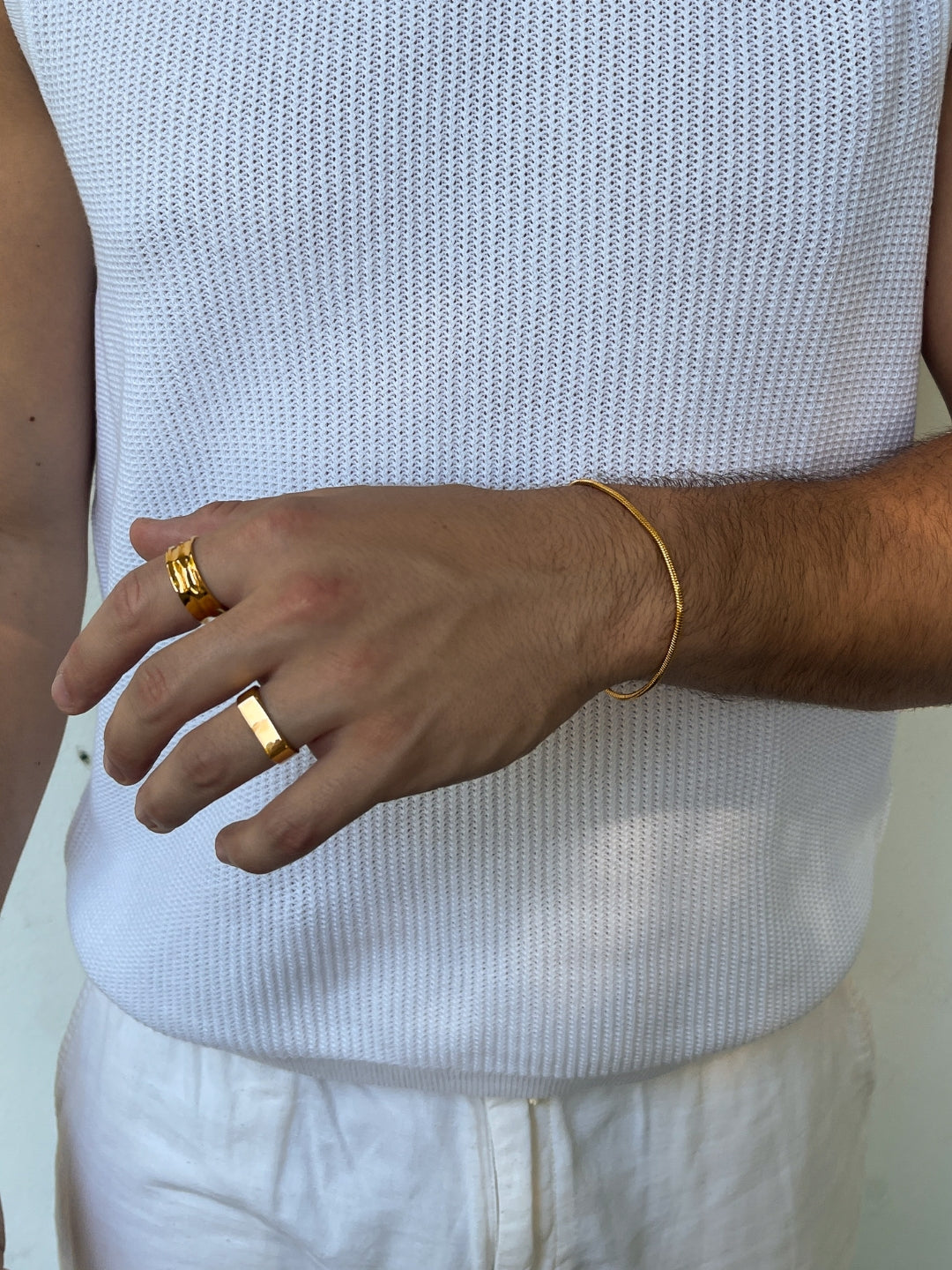 PULSEIRA SQUARE | Ouro 18K