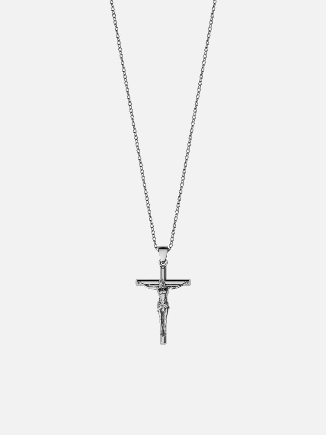 CORRENTE CRUCIFIX | Prata
