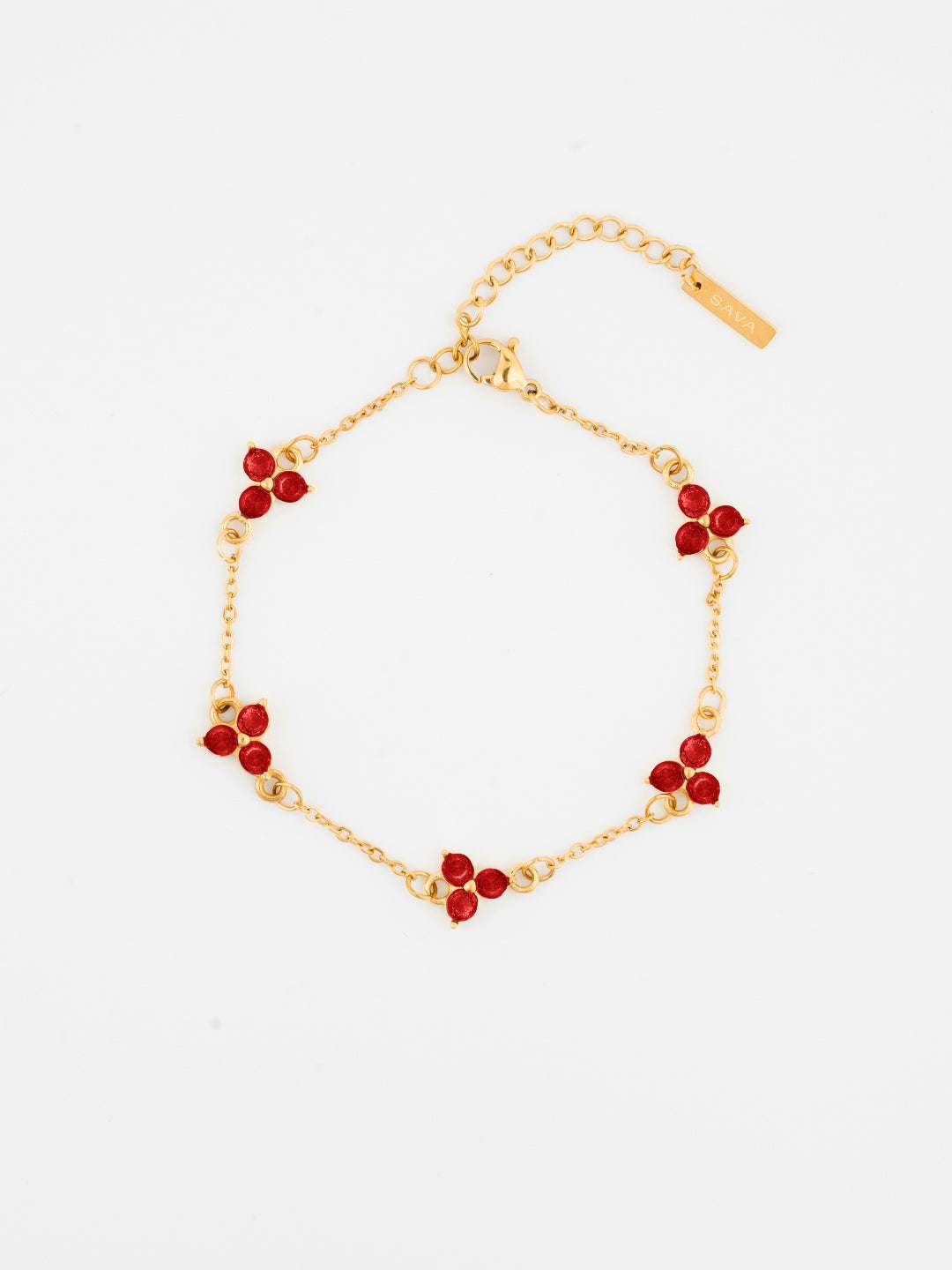 PULSEIRA RED CLOVER | Ouro 18K