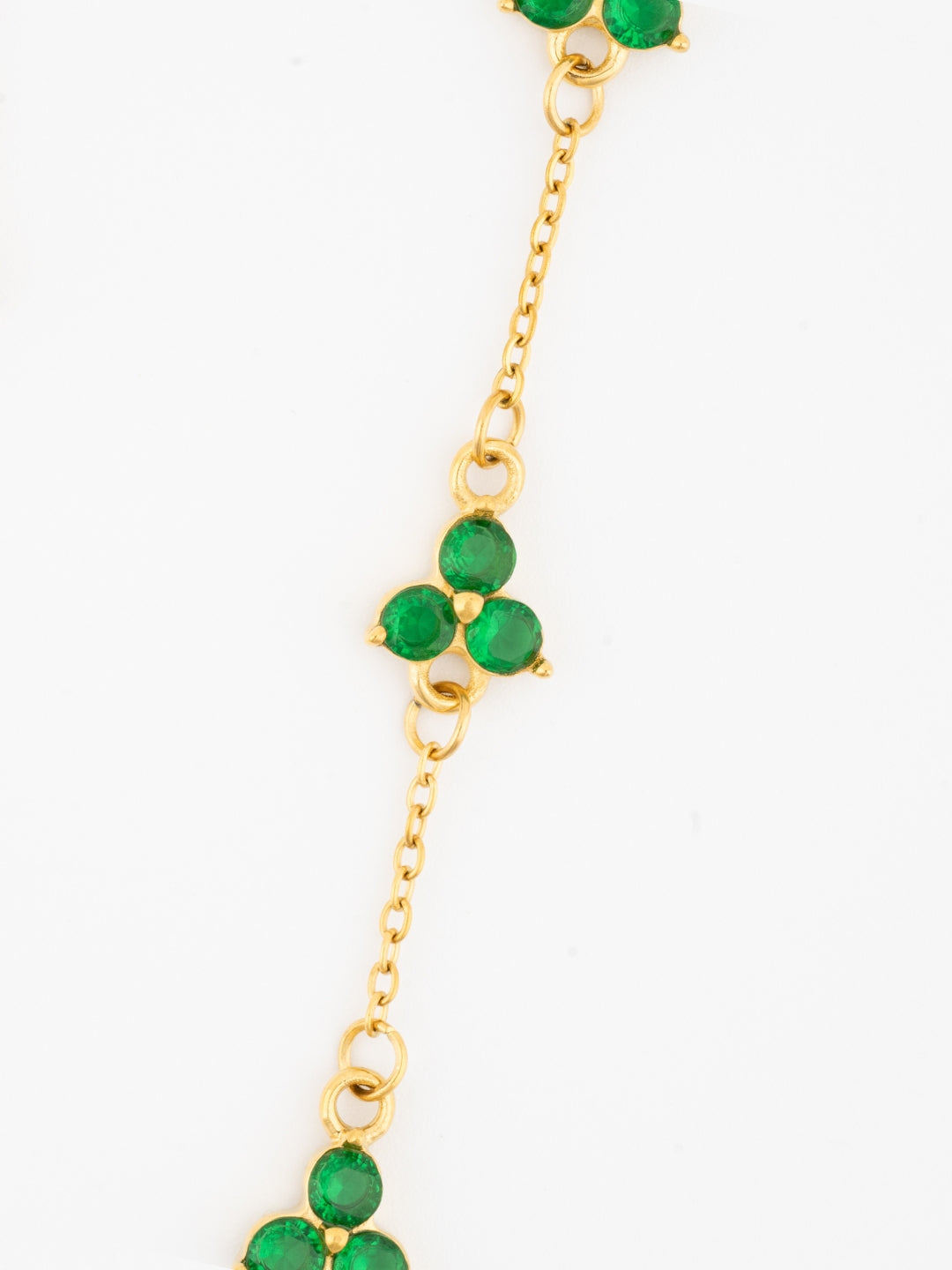 PULSEIRA GREEN CLOVER | Ouro 18K